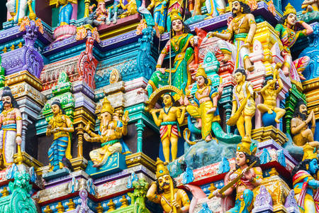 Estátuas do templo Shiva-Nataraja
